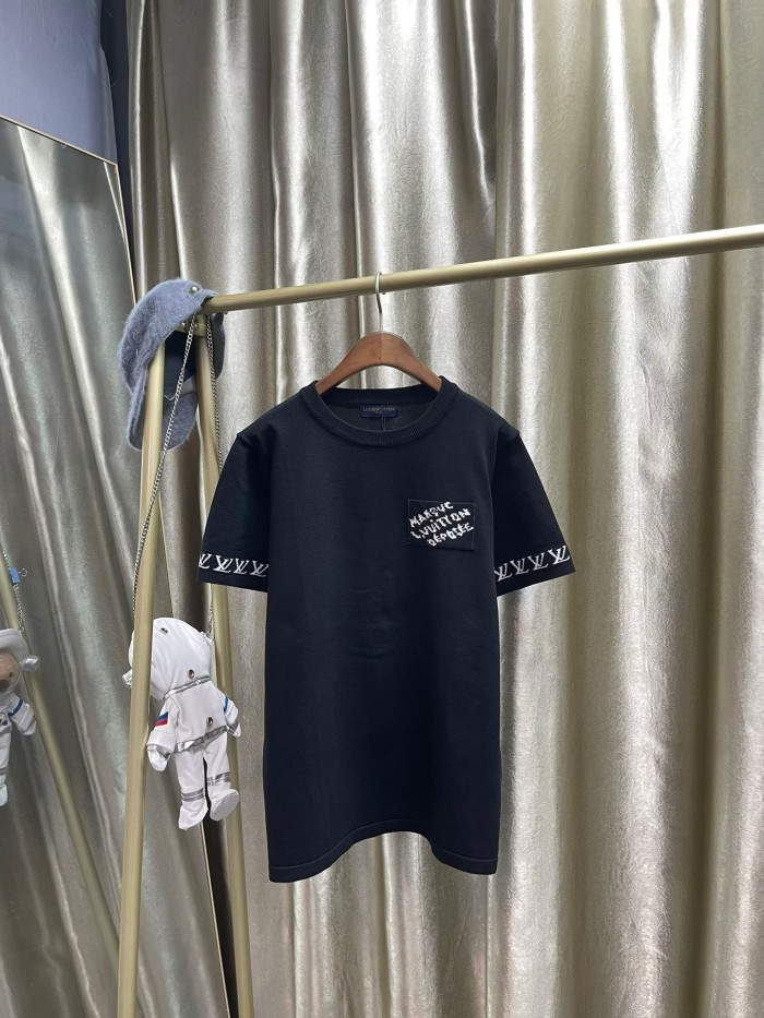 SMCL-4325 High Quality 2026ss Louis Vuitton 280g Cotton T-shirt