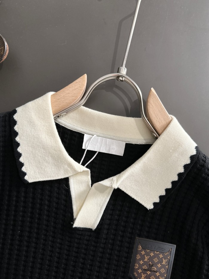 SMCL-4307 High Quality 2026ss Louis Vuitton Knitting T-shirt