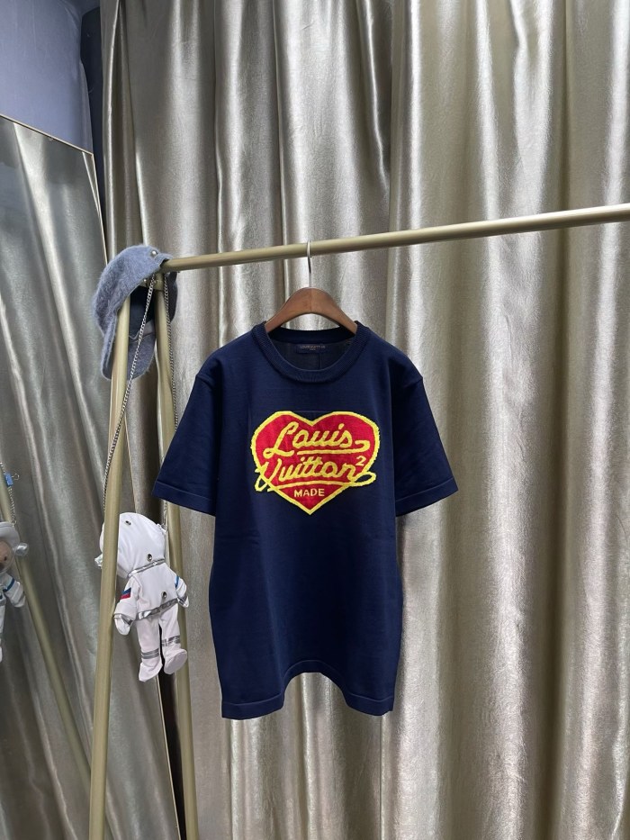 SMCL-4323 High Quality 2026ss Louis Vuitton 280g Cotton T-shirt