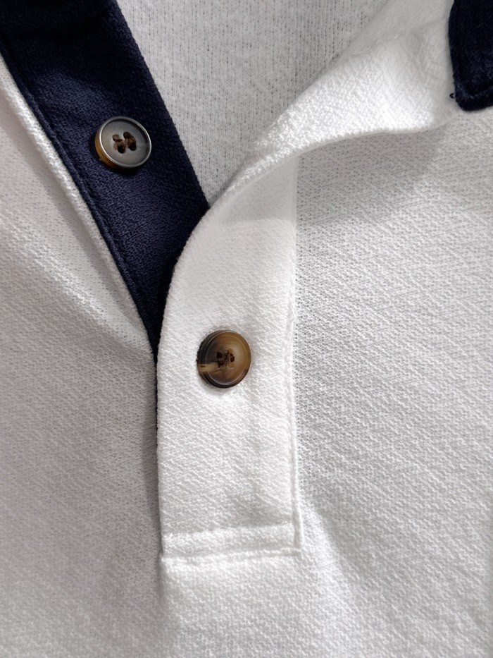 SMCL-4328 High Quality 2026ss Louis Vuitton Cotton Polo-shirt