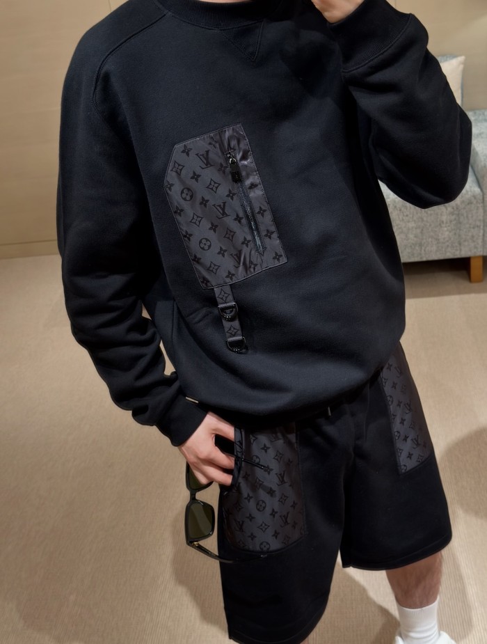 SMCL-4309 High Quality 2026ss Louis Vuitton 260g Cotton Shorts
