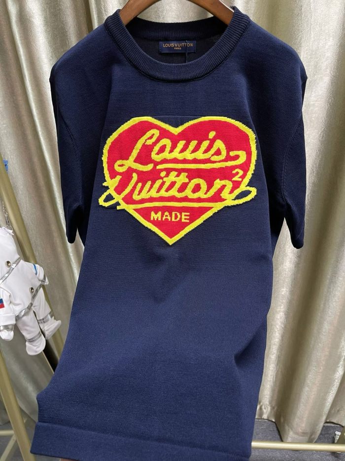 SMCL-4323 High Quality 2026ss Louis Vuitton 280g Cotton T-shirt