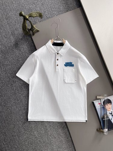 SMCL-4328 High Quality 2026ss Louis Vuitton Cotton Polo-shirt