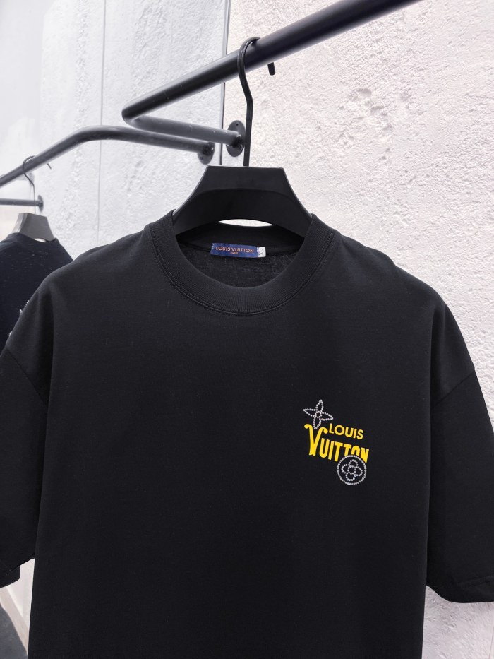 SMCL-4392 High Quality 2026ss Louis Vuitton 280g Cotton T-shirt