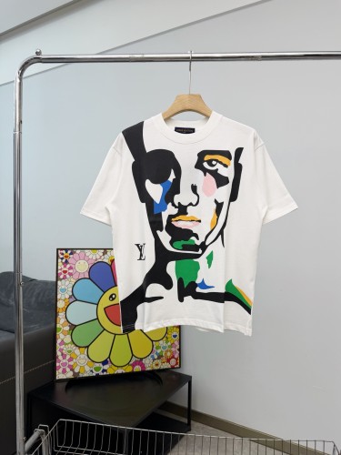 SMCL-4495 High Quality 2026ss Louis Vuitton 280g Cotton T-shirt