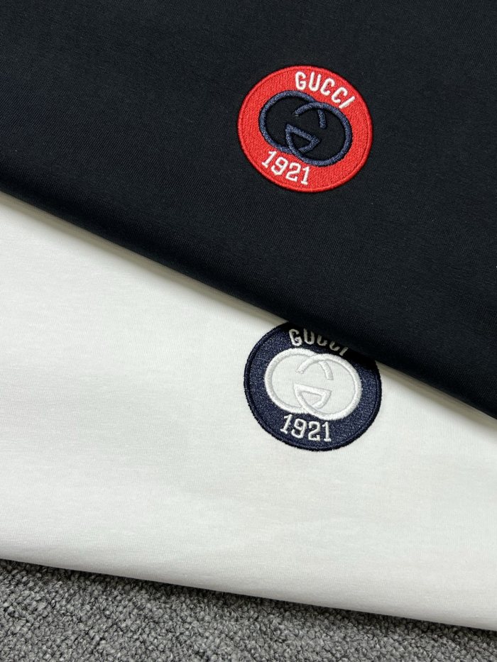 SMCL-4404 High Quality 2026ss GUCCI 320g Cotton T-shirt