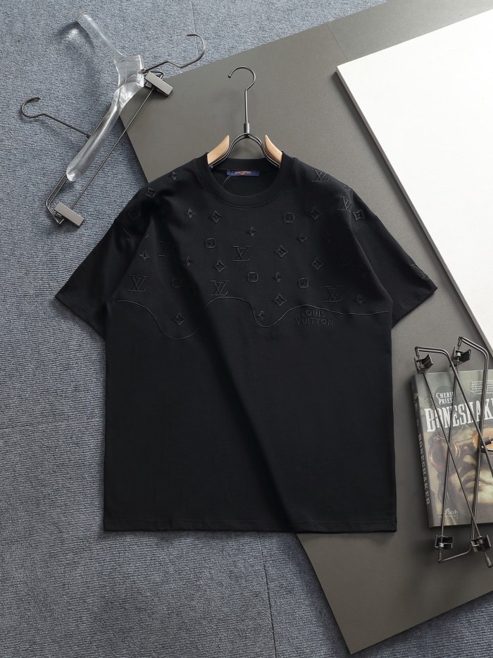 SMCL-4360 High Quality 2026ss Louis Vuitton 280g Cotton T-shirt