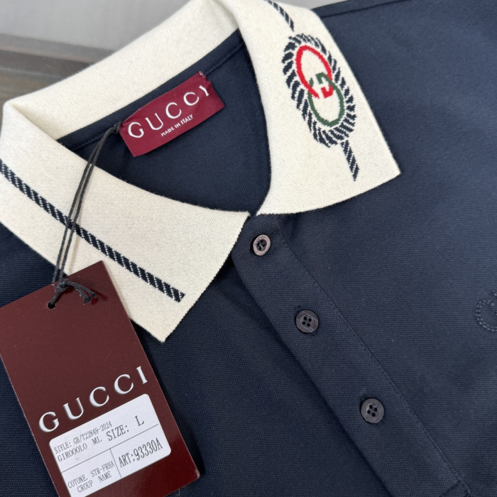 SMCL-4413 High Quality 2026ss GUCCI Knitting Polo-shirt