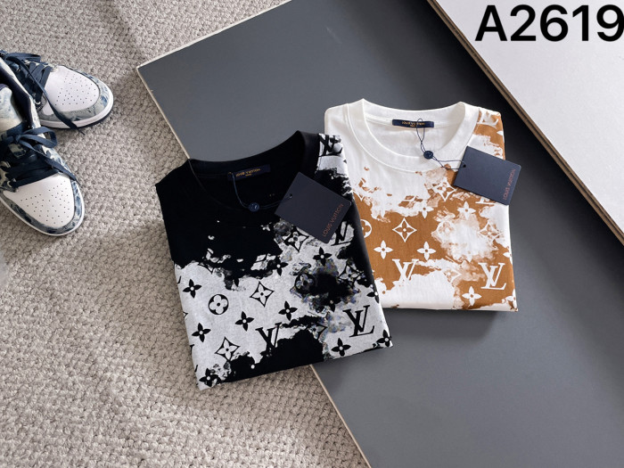SMCL-4499 High Quality 2026ss Louis Vuitton 280g Cotton T-shirt