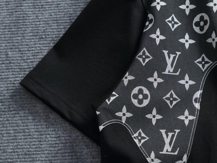 SMCL-4362 High Quality 2026ss Louis Vuitton 280g Cotton T-shirt