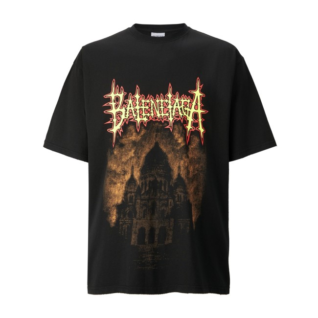 SMCL-4459 High Quality 2026ss Balenciaga 270g Cotton T-shirt