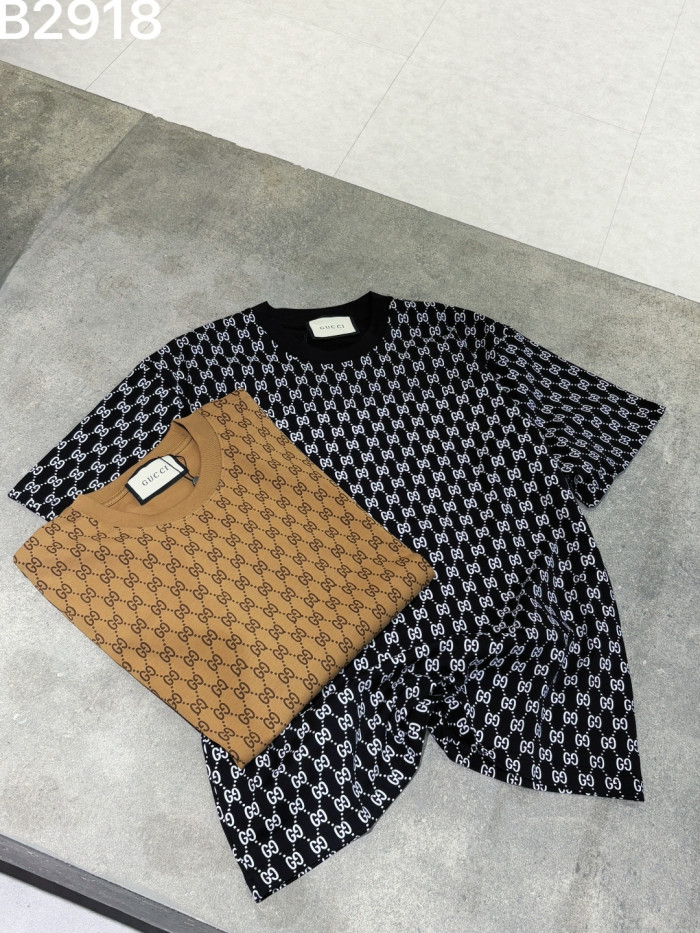 SMCL-4402 High Quality 2026ss GUCCI 280g Cotton T-shirt