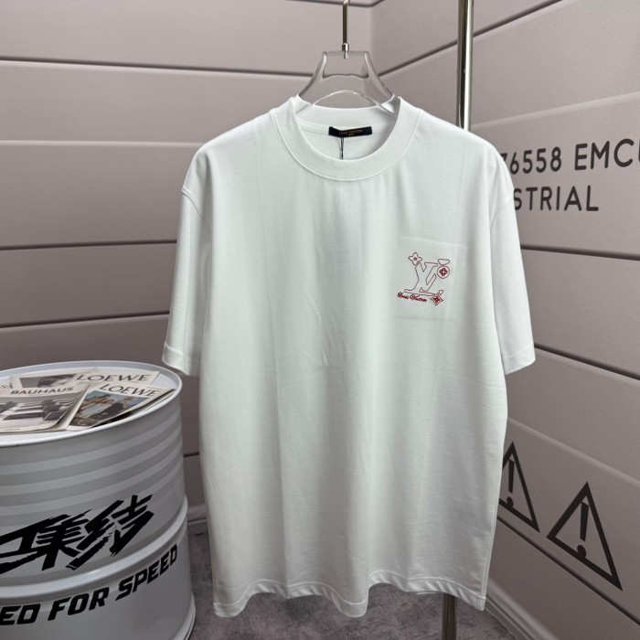SMCL-4496 High Quality 2026ss Louis Vuitton 270g Cotton T-shirt
