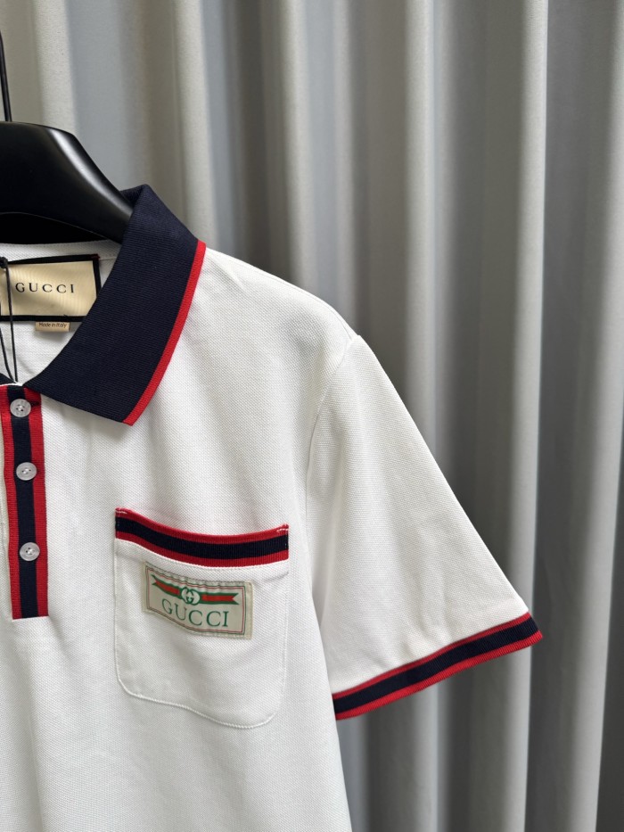 SMCL-4403 High Quality 2026ss GUCCI Knitting Polo-shirt