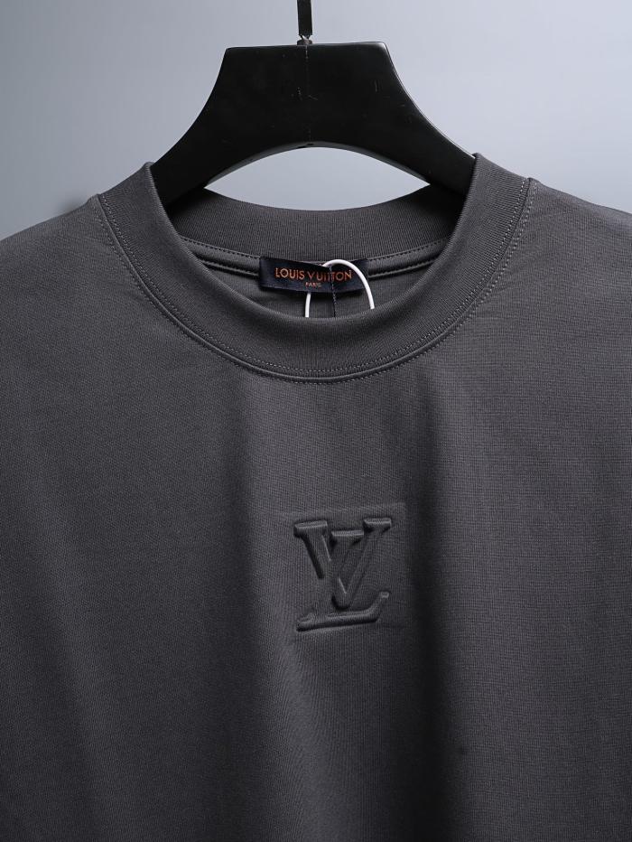 SMCL-4357 High Quality 2026ss Louis Vuitton 280g Cotton T-shirt