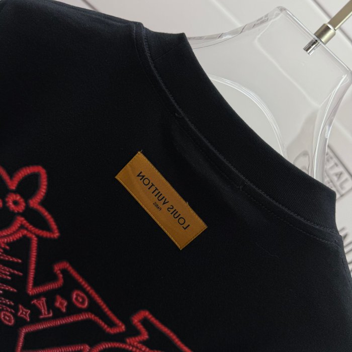SMCL-4496 High Quality 2026ss Louis Vuitton 270g Cotton T-shirt