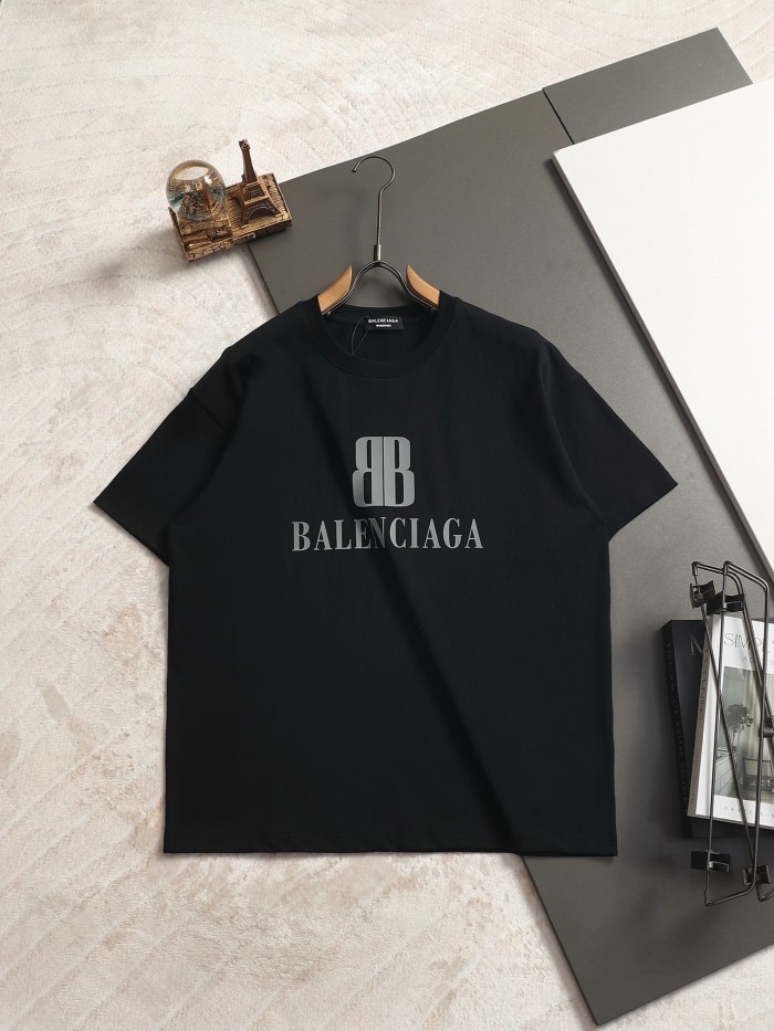SMCL-4431 High Quality 2026ss Balenciaga 300g Cotton T-shirt