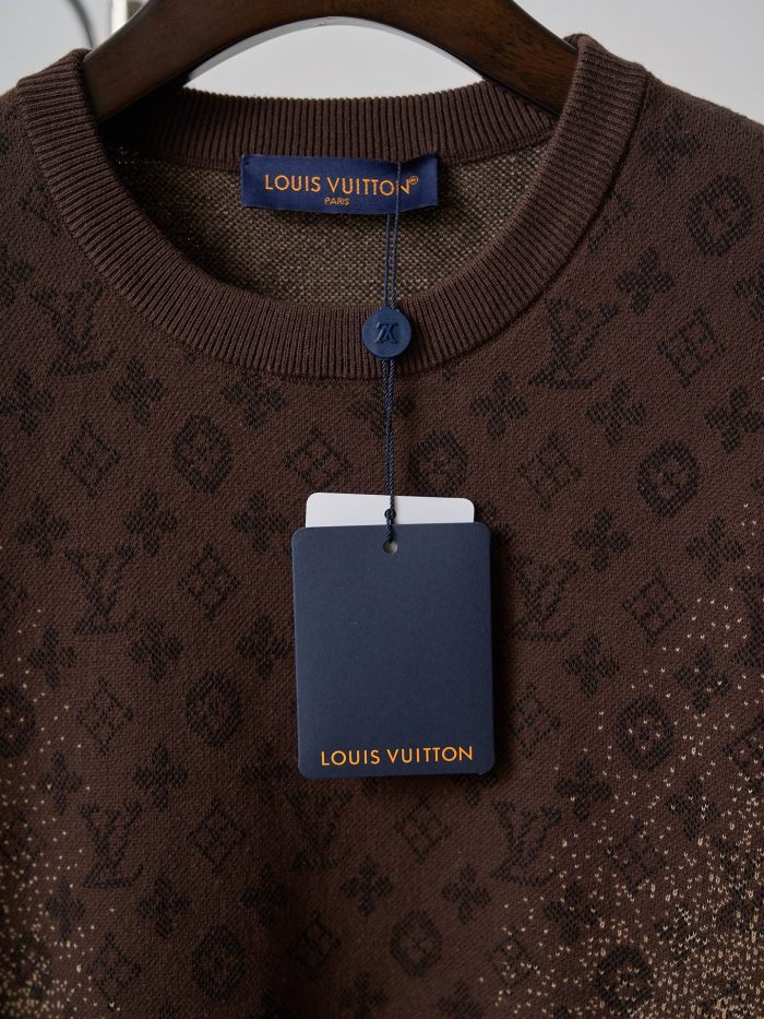 SMCL-4348 High Quality 2026ss Louis Vuitton Knitting T-shirt