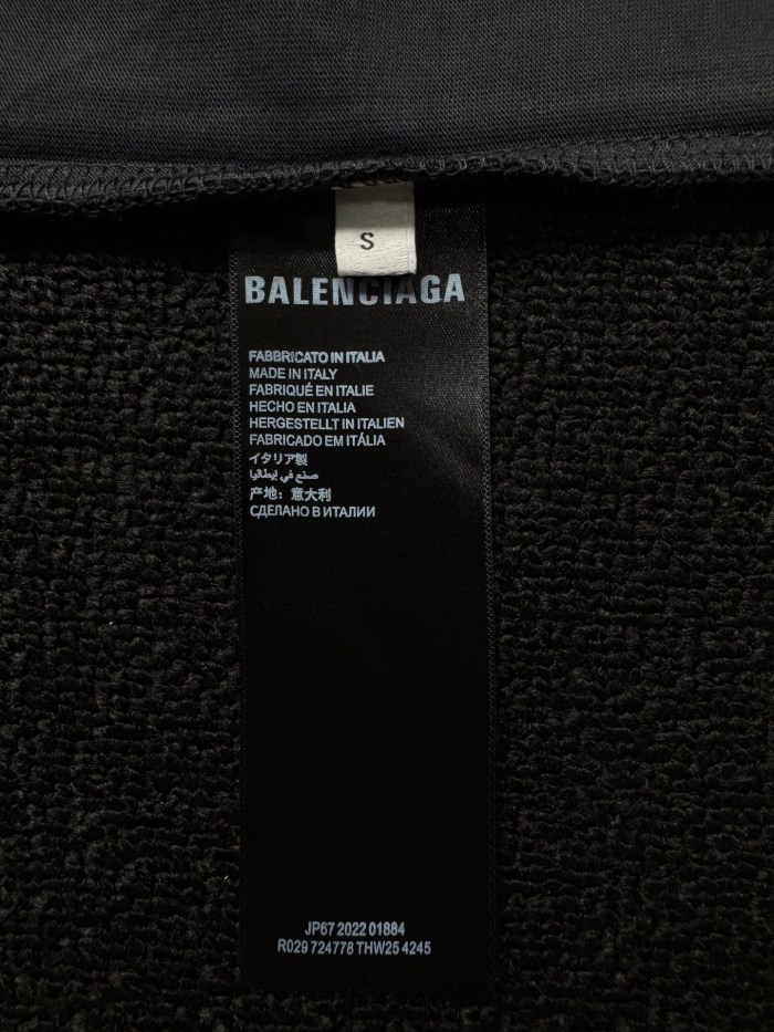 SMCL-4437 High Quality 2026ss Balenciaga 320g Cotton Oversize T-shirt