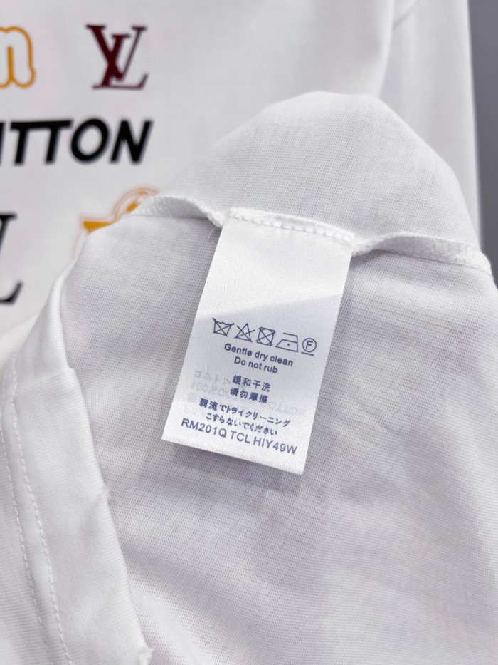 SMCL-4337 High Quality 2026ss Louis Vuitton 280g Cotton T-shirt