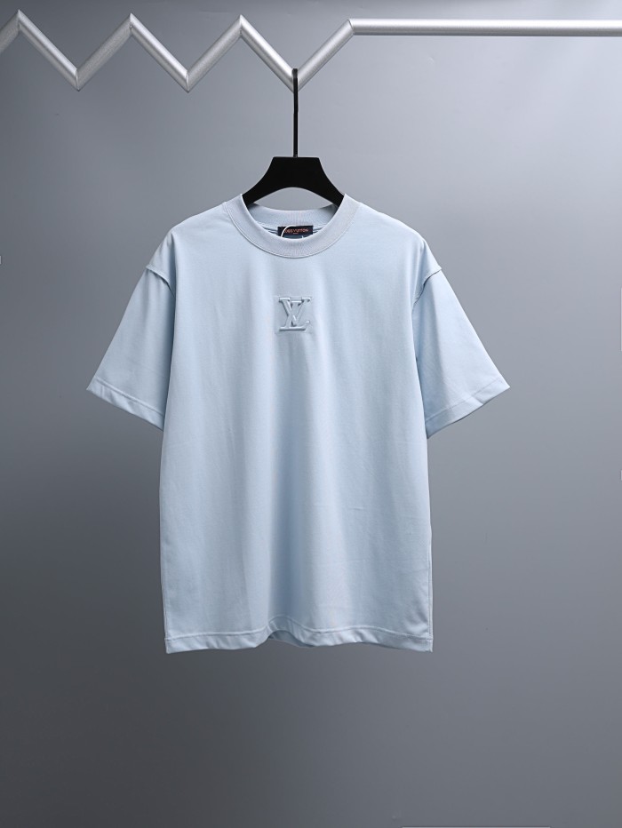 SMCL-4357 High Quality 2026ss Louis Vuitton 280g Cotton T-shirt