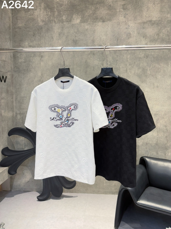 SMCL-4336 High Quality 2026ss Louis Vuitton 280g Cotton T-shirt