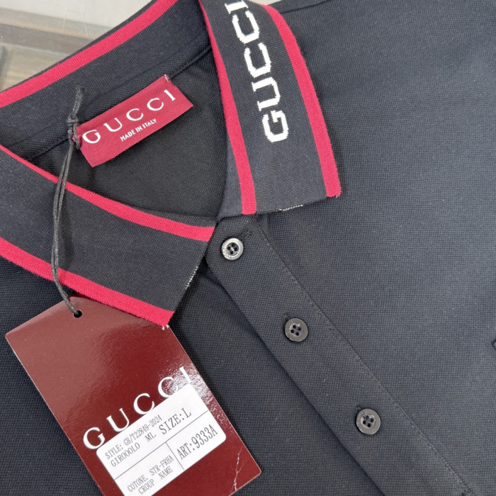 SMCL-4415 High Quality 2026ss GUCCI Knitting Polo-shirt