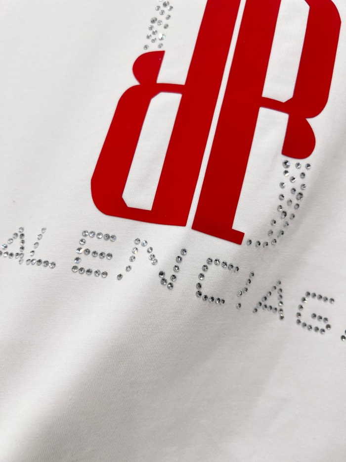 SMCL-4439 High Quality 2026ss Balenciaga 280g Cotton Oversize T-shirt