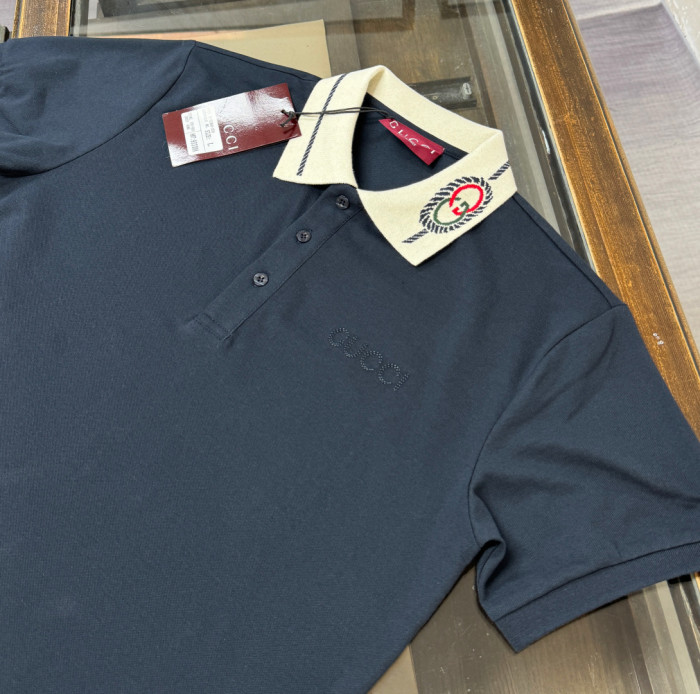 SMCL-4413 High Quality 2026ss GUCCI Knitting Polo-shirt