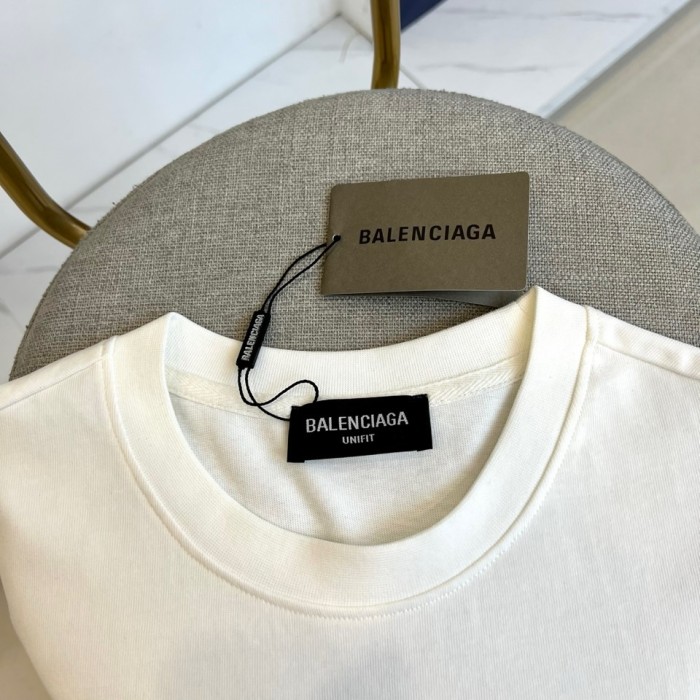 SMCL-4454 High Quality 2026ss Balenciaga 270g Cotton T-shirt