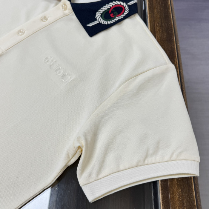 SMCL-4413 High Quality 2026ss GUCCI Knitting Polo-shirt