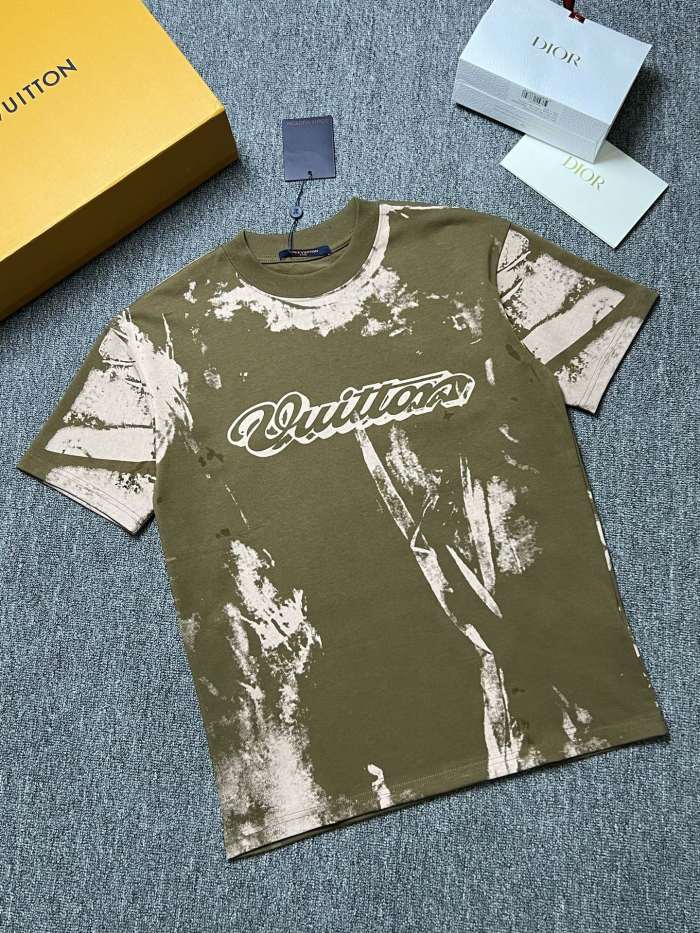 SMCL-4380 High Quality 2026ss Louis Vuitton 280g Cotton T-shirt