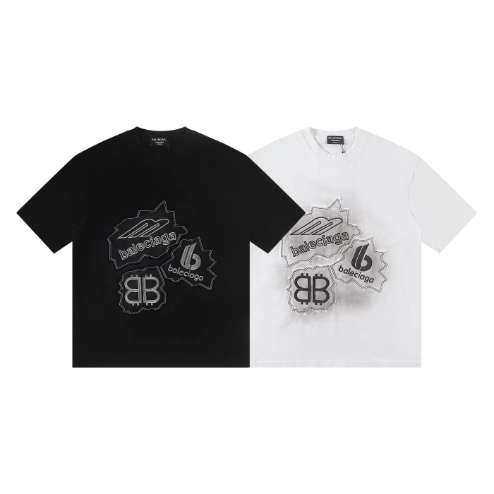 SMCL-4465 High Quality 2026ss Balenciaga 300g Cotton T-shirt