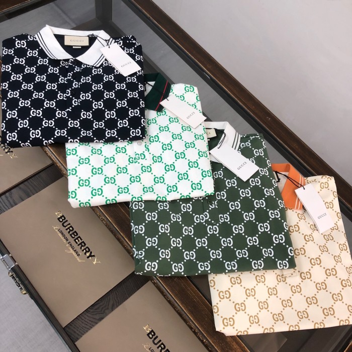 SMCL-4417 High Quality 2026ss GUCCI Knitting Polo-shirt