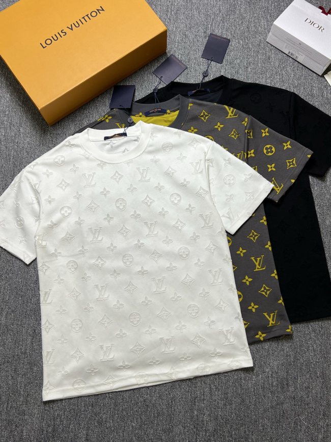 SMCL-4373 High Quality 2026ss Louis Vuitton 280g Cotton T-shirt
