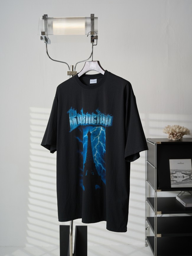 SMCL-4424 High Quality 2026ss Balenciaga Cotton T-shirt