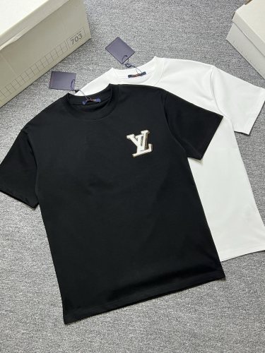 SMCL-4368 High Quality 2026ss Louis Vuitton 280g Cotton T-shirt
