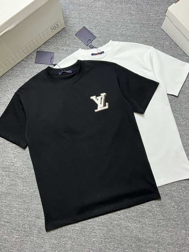 SMCL-4368 High Quality 2026ss Louis Vuitton 280g Cotton T-shirt