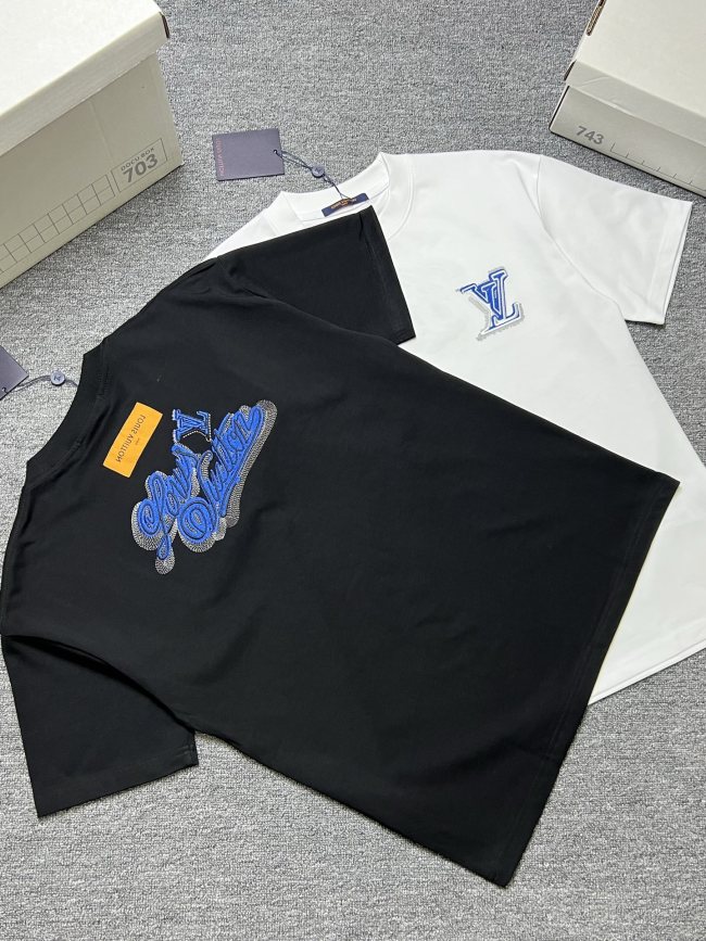 SMCL-4385 High Quality 2026ss Louis Vuitton 280g Cotton T-shirt