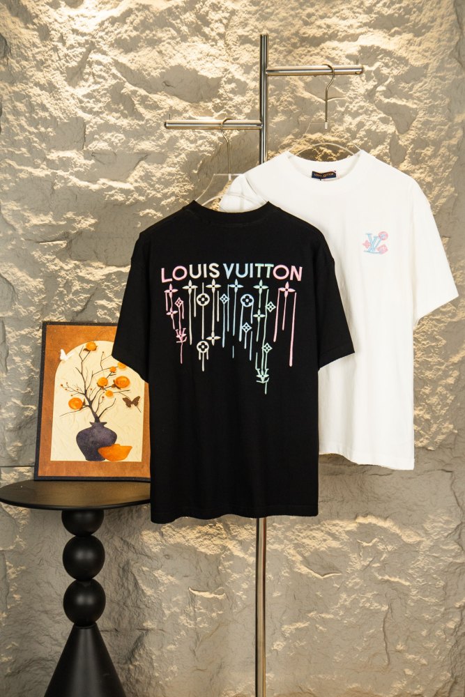 SMCL-4394 High Quality 2026ss Louis Vuitton 280g Cotton T-shirt