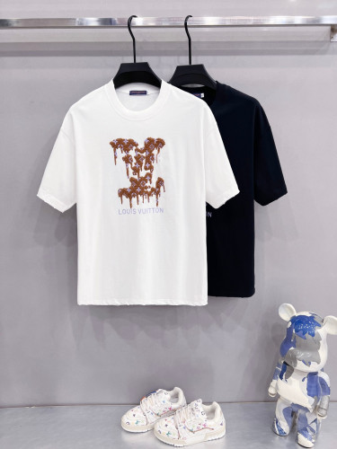 SMCL-4340 High Quality 2026ss Louis Vuitton 280g Cotton T-shirt