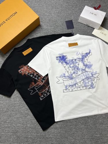 SMCL-4378 High Quality 2026ss Louis Vuitton 280g Cotton T-shirt