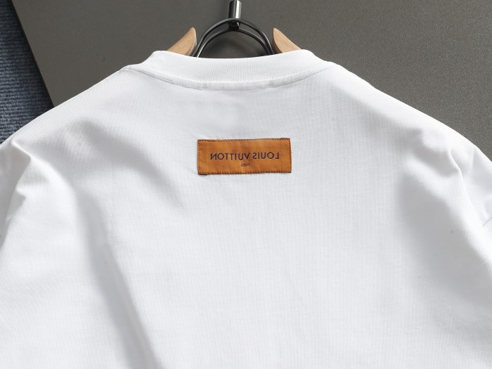 SMCL-4360 High Quality 2026ss Louis Vuitton 280g Cotton T-shirt