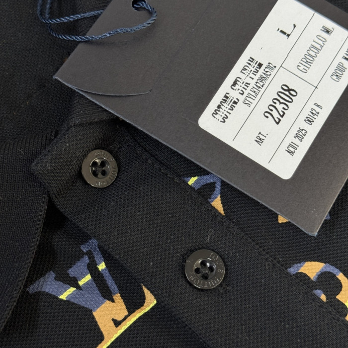 SMCL-4501 High Quality 2026ss Louis Vuitton 270g Cotton Polo-shirt