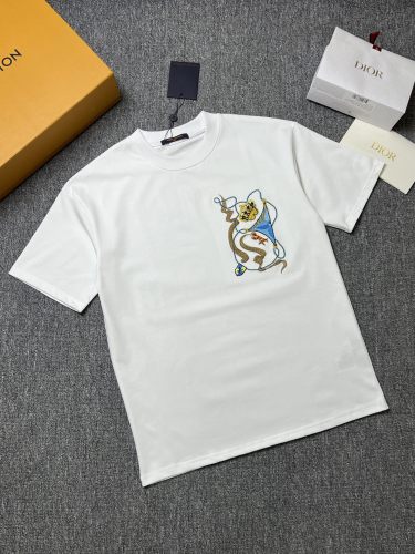 SMCL-4381 High Quality 2026ss Louis Vuitton 280g Cotton T-shirt