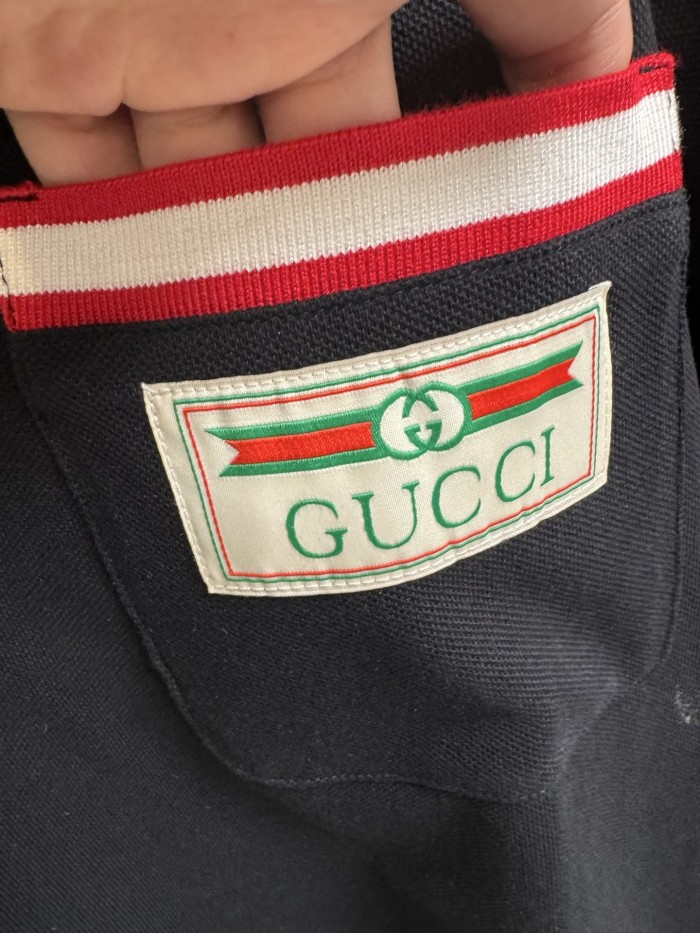 SMCL-4403 High Quality 2026ss GUCCI Knitting Polo-shirt
