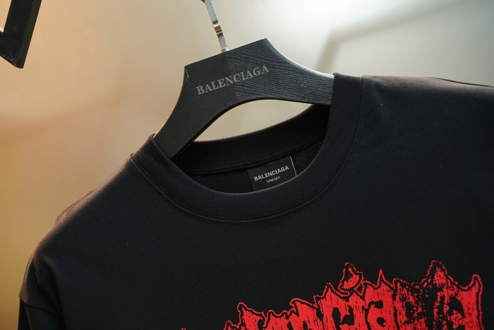 SMCL-4433 High Quality 2026ss Balenciaga 280g Cotton T-shirt