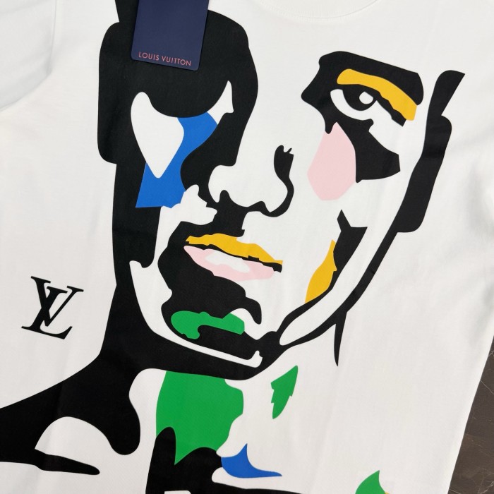 SMCL-4495 High Quality 2026ss Louis Vuitton 280g Cotton T-shirt