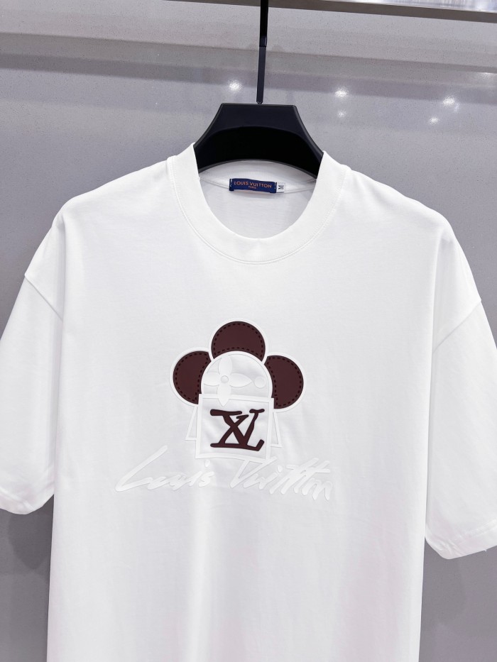 SMCL-4341 High Quality 2026ss Louis Vuitton 280g Cotton T-shirt