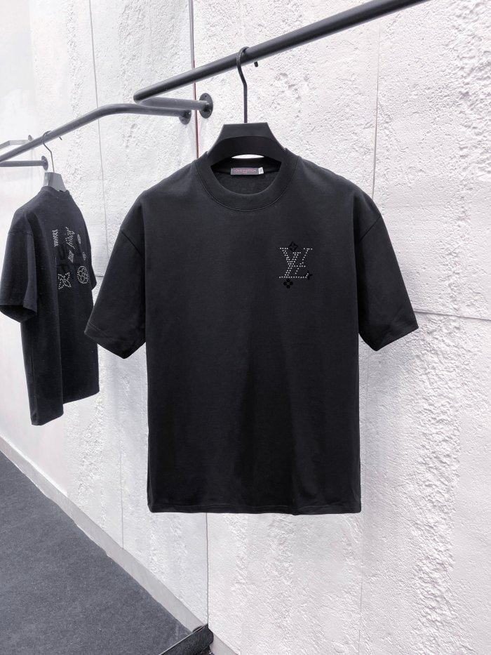 SMCL-4393 High Quality 2026ss Louis Vuitton 280g Cotton T-shirt